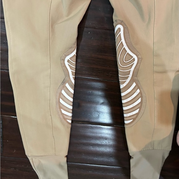 Stars & Stripes Tan Riding Breeches Equestrian with America theme ladies 27 - Picture 3 of 7